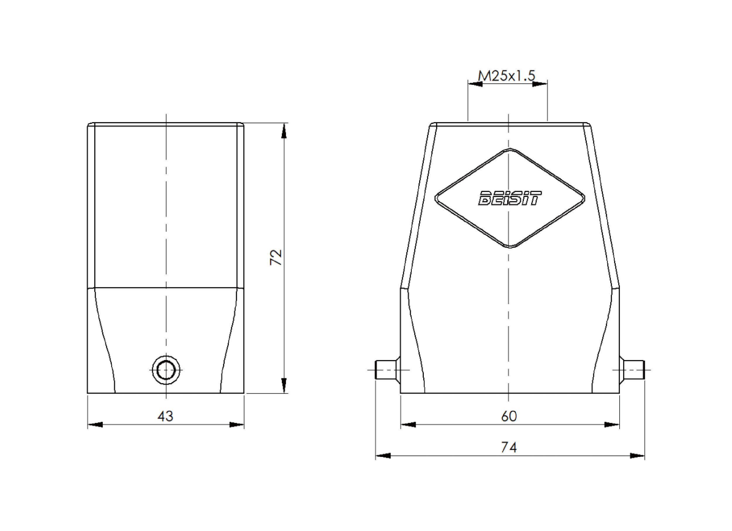 H6B-TOH-2P-M25