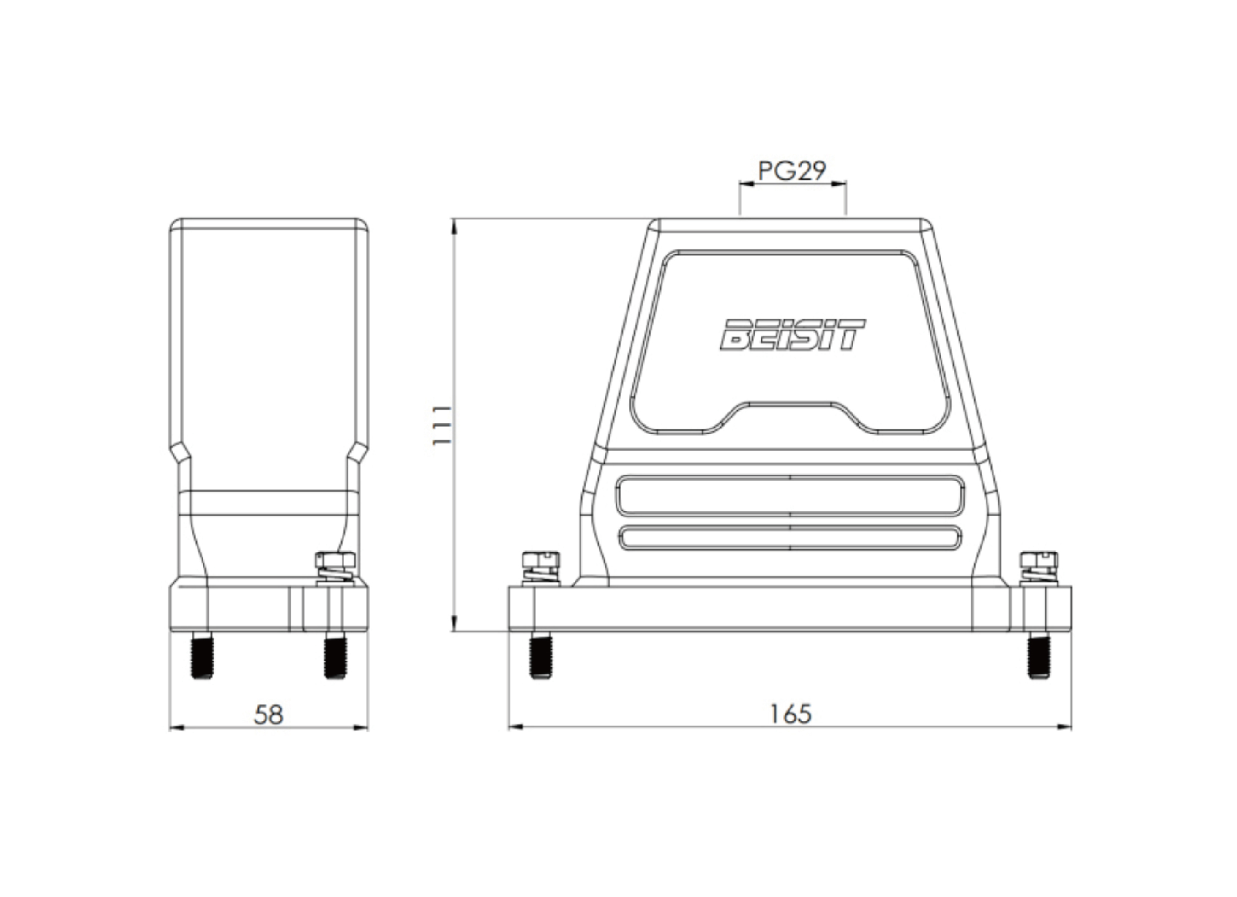 HPR16B-TO-2B-PG29